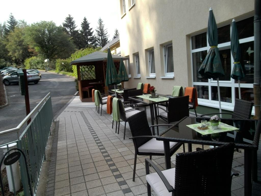 Hotel Am Wald -Garni- Elgersburg Exterior photo
